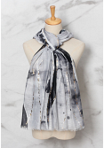 Scarf med fina gulddetaljer 3