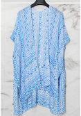 MÖNSTRAD STRANDKIMONO I BOMULL 3