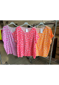 LEOMÖNSTRAD TOPP I BOMULL – T-SHIRTMODELL 2