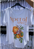T-SHIRT MED SOMRIGA PRINT – LEMON, FLORIDA & APEROL 4