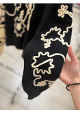 BRODERAD BLOMTRÖJA 3