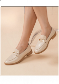 GOLD BUCKLE LOAFERS 2
