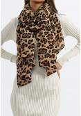 PLISSERAD LEOMÖNSTRAD SCARF 2