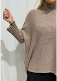 HÄRLIG STICKAD TRÖJA MED TURTLENECK 3