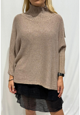 HÄRLIG STICKAD TRÖJA MED TURTLENECK 4