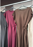 ELEGANT KLÄNNING MED DRAPERING 2