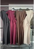 ELEGANT KLÄNNING MED DRAPERING 4