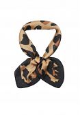 LEOPARDMÖNSTRAD HALSDUK – MED KONTRASTBÅRD 2