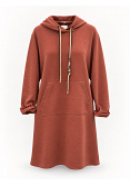 LÅNG HOODIETRÖJA / KLÄNNING 4