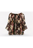 BLOMMIG CHIFFONGBLUS 4