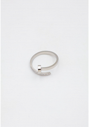 MINIMALISTISK RING MED STRASSSTENAR 2