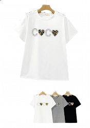 T-SHIRT \"COCO LEOPARD\" – MIXAT PACK 2