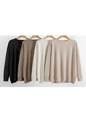 LUREXTRÖJA MED SLITS - MIXAT PACK 3