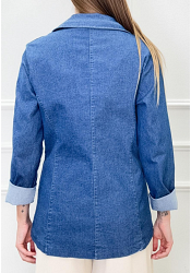 JEANSKAVAJ MED KNAPP 3