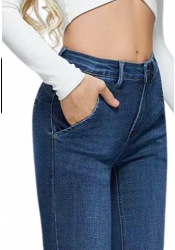 SLIM FLARE JEANS MED STRETCH 3