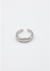 STJÄRNDEKORERAD JUSTERBAR RING 3