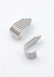 STRUKTURERAT STÅLÖRHÄNGE I BÖJD FORM 3