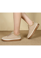 VARMFODRADE SNEAKERS MED PLATÅSULA 2
