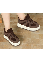 TEDDYFODRADE PLATÅSNEAKERS MED GROV SULA 3