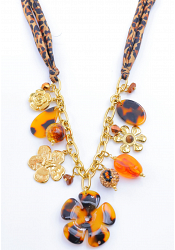 STATEMENTHALSBAND MED SKAL- OCH BLOMPRYDNADER 3