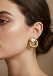 HJÄRTFORMAD ÖRHÄNGE 2