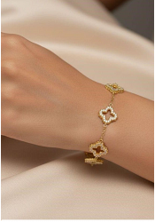 ARMBAND MED FYRKLOVER 2