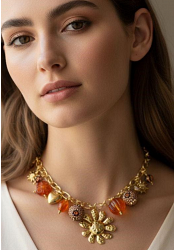 HALSBAND MED HÄNGANDE DETALJER 2