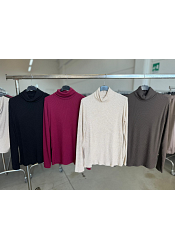RIBBAD POLOTRÖJA MED LUREX 2