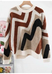 MÖNSTRAD TRÖJA MED ZIGZAG - MIXAT PACK 2