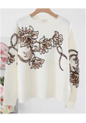TRÖJA MED BRODERADE DETALJER - MIXAT PACK 3