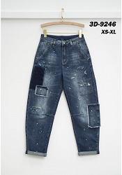 JEANS MED PATCH-DETAILS & UPPVIKT FÅLL 3