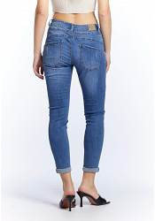 SKINNY JEANS MED KNAPPFRONT 2