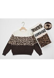 LEOMÖNSTRAD STICKAD TRÖJA - MIXAT PACK 2