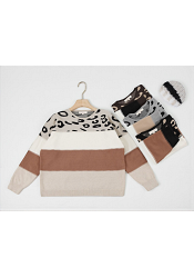 LEOMÖNSTRAD BLOCKSTICKAD TRÖJA - MIXAT PACK 2