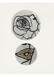 T-SHIRT MED KONSTPRINT (mixat pack) 3