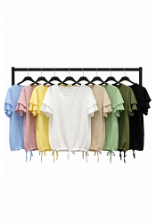 REGLERBAR T-SHIRT MED VOLANGÄRM 2