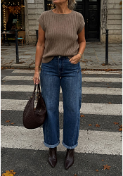 BARREL DENIM-JEANS MED CARGODETALJER 2