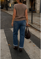 BARREL DENIM-JEANS MED CARGODETALJER 3