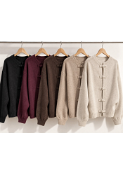 STICKAD KOFTA MED KINESISKA KNAPPDETALJER - mixat pack 2
