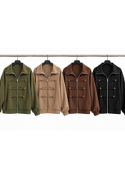 COLLEGE-CARDIGAN MED ZIP 2