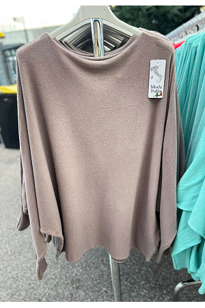 Oversized-tröja i Penguin-ärmsmodell