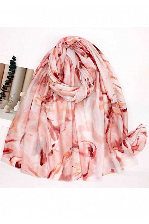 Fin scarf med härligt mönster