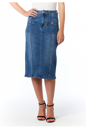Snygg Jeanskjol