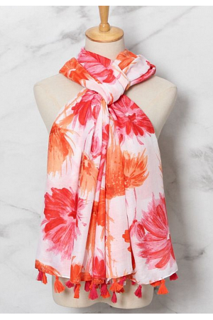 MÖNSTRAD VISKOSSCARF