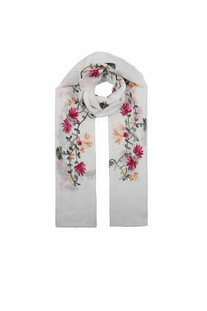 BRODERAD SCARF