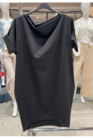 DRAPERAD TUNIKAKLÄNNING