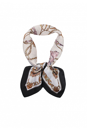 MÖNSTRAD SCARF I SIDENLOOK