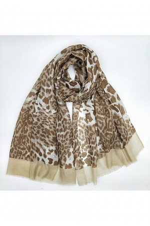 LEOPARDMÖNSTRAD SCARF