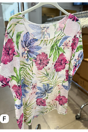 MÖNSTRAD SOMMAR-T-SHIRT