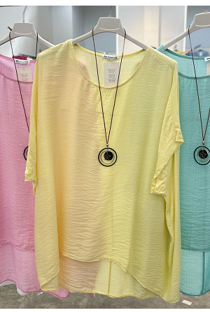 OVERSIZED TUNIKA MED HALSBAND